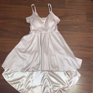 Sequin Hearts High Low Dress